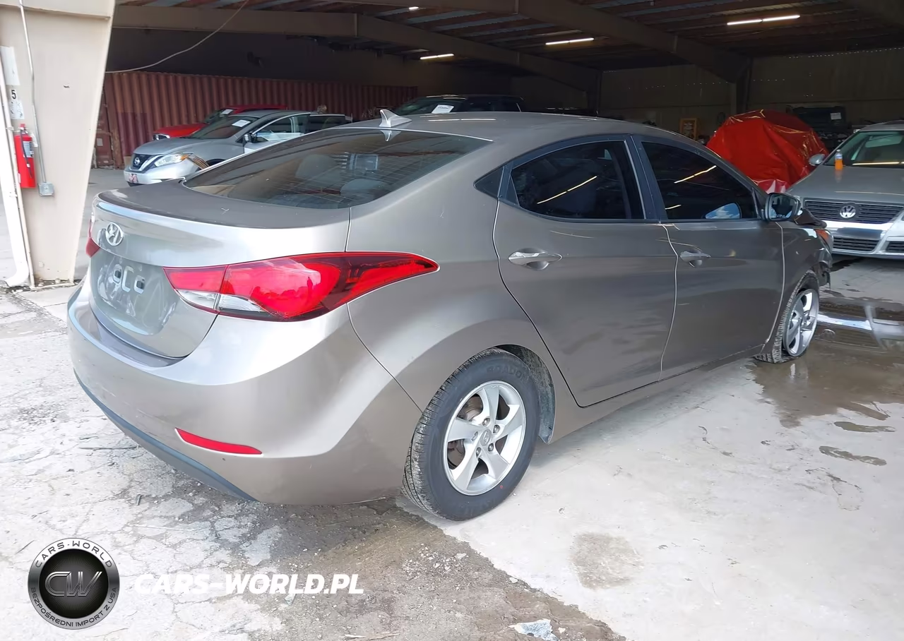 2014 Hyundai Elantra Se VIN:5NPDH4AE7EH480608 - 4