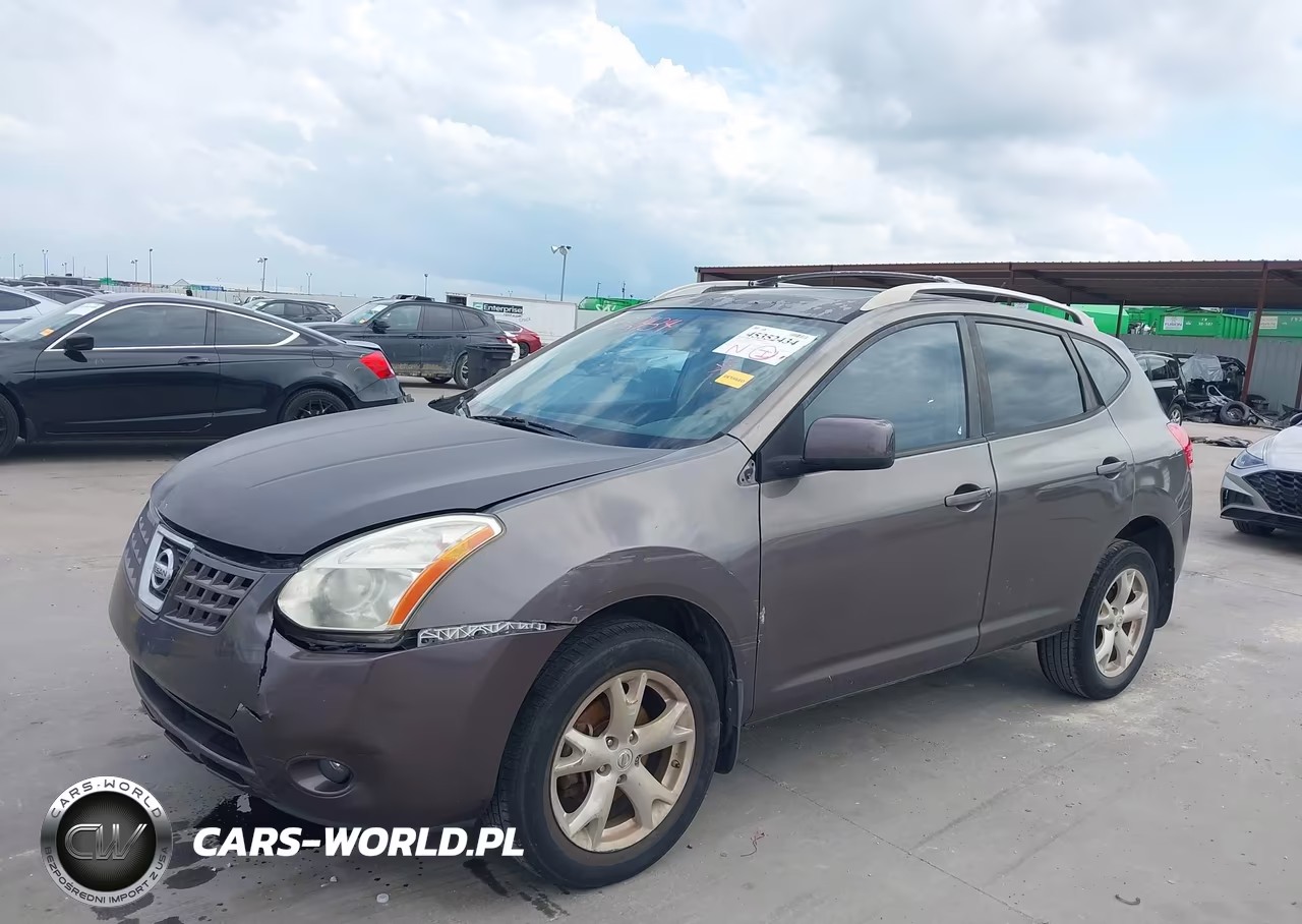 2008 Nissan Rogue Sl VIN:JN8AS58T68W018249 - 2