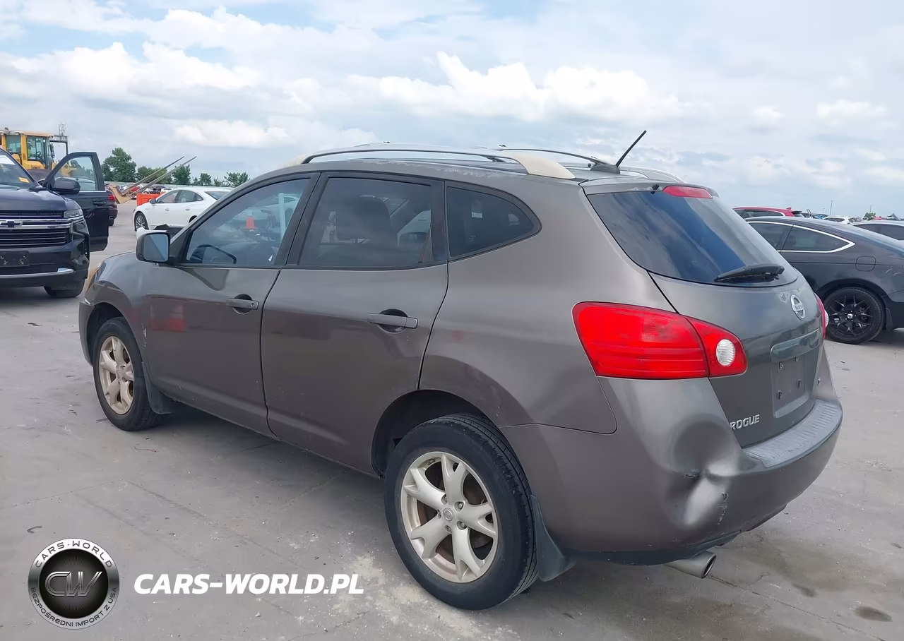 2008 Nissan Rogue Sl VIN:JN8AS58T68W018249 - 3
