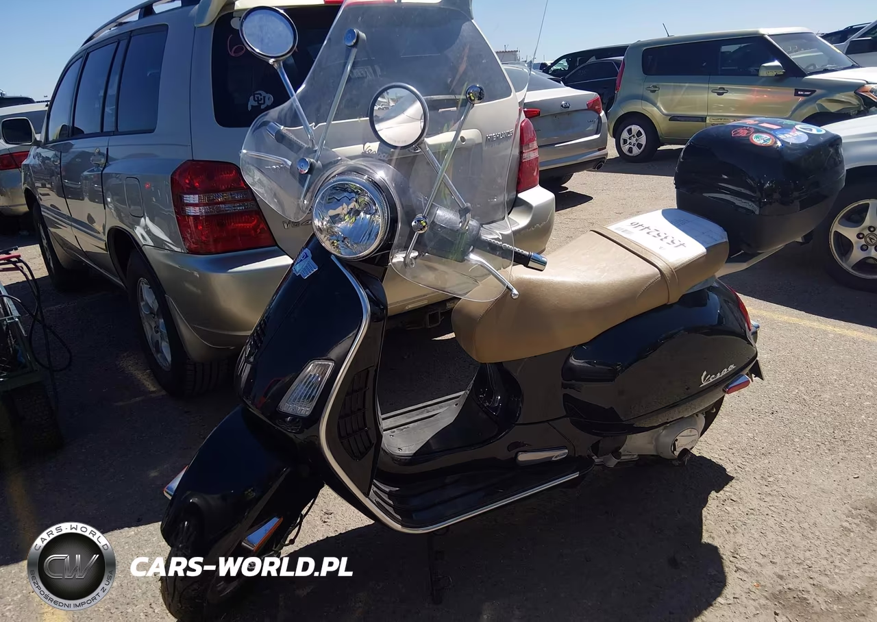2007 Vespa Granturismo 200 VIN:ZAPM319K575008691 - 2