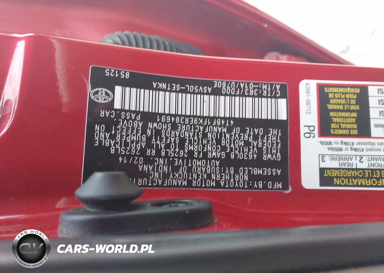 2014 Toyota Camry Le VIN:4T4BF1FK9ER384691 - 9