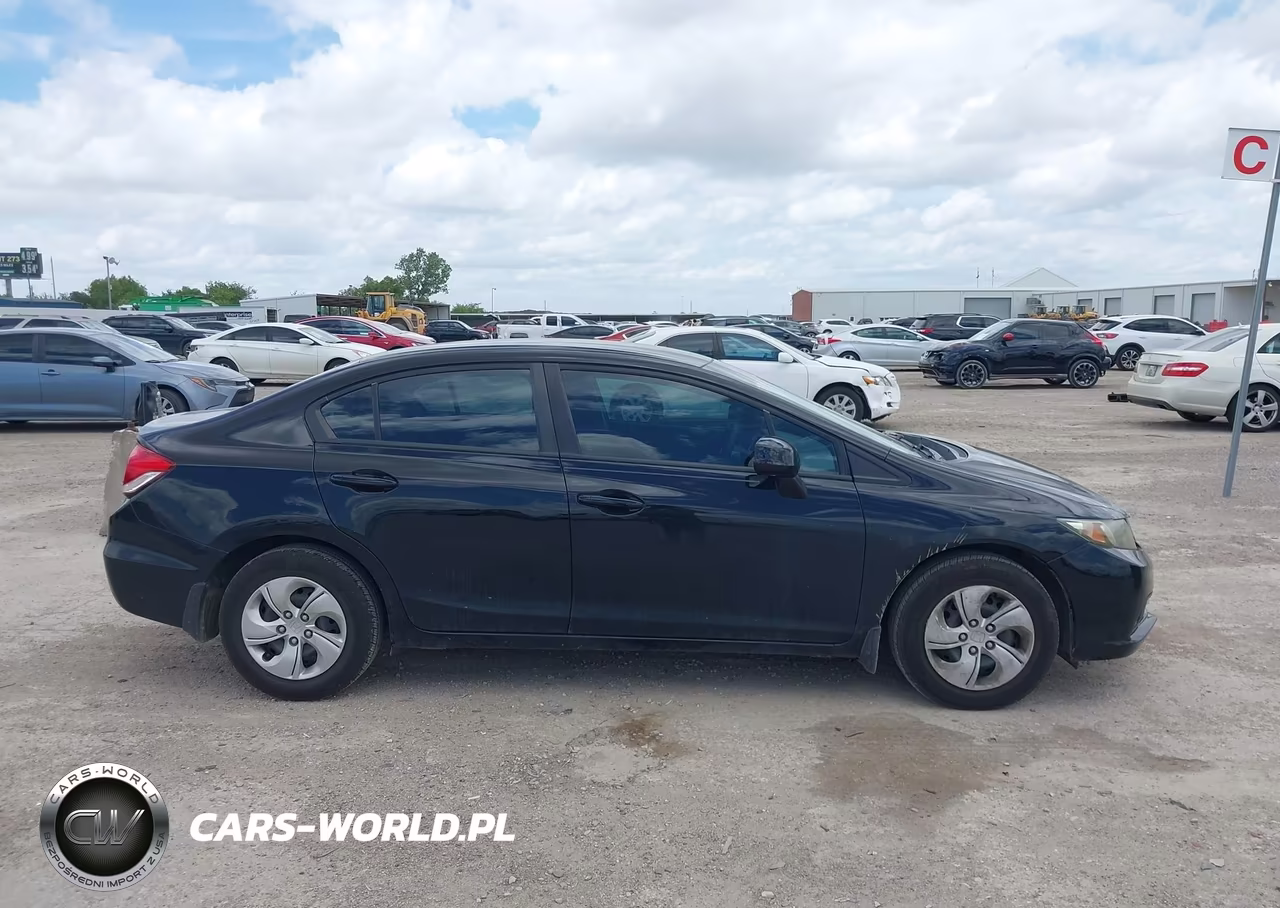 2013 Honda Civic Lx VIN:19XFB2F54DE019506 - 13