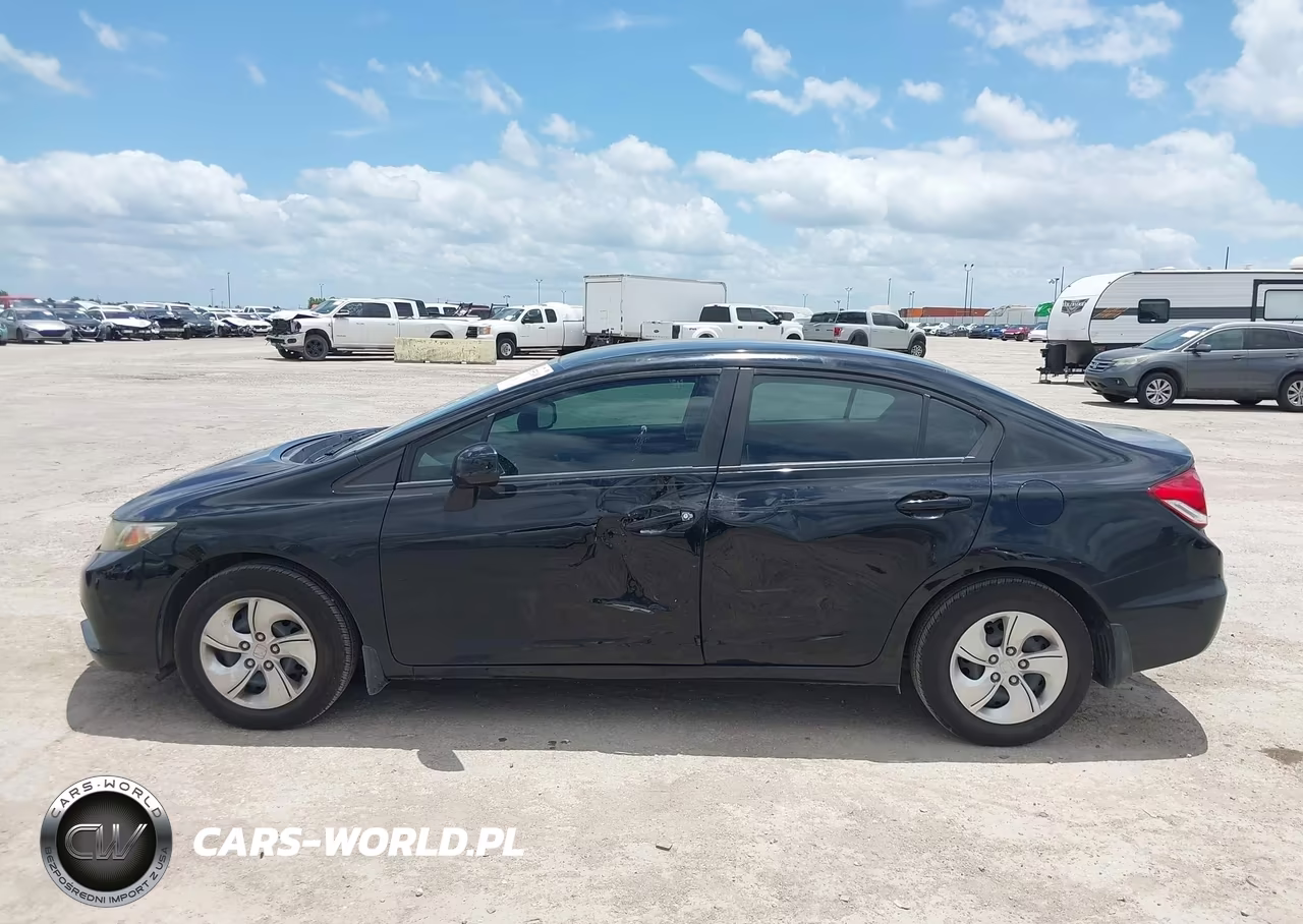 2013 Honda Civic Lx VIN:19XFB2F54DE019506 - 14