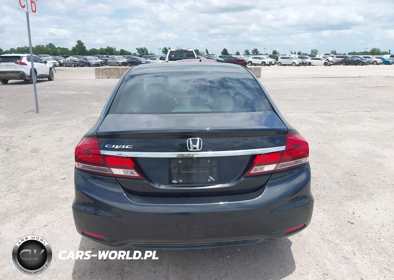 2013 Honda Civic Lx VIN:19XFB2F54DE019506 - 16