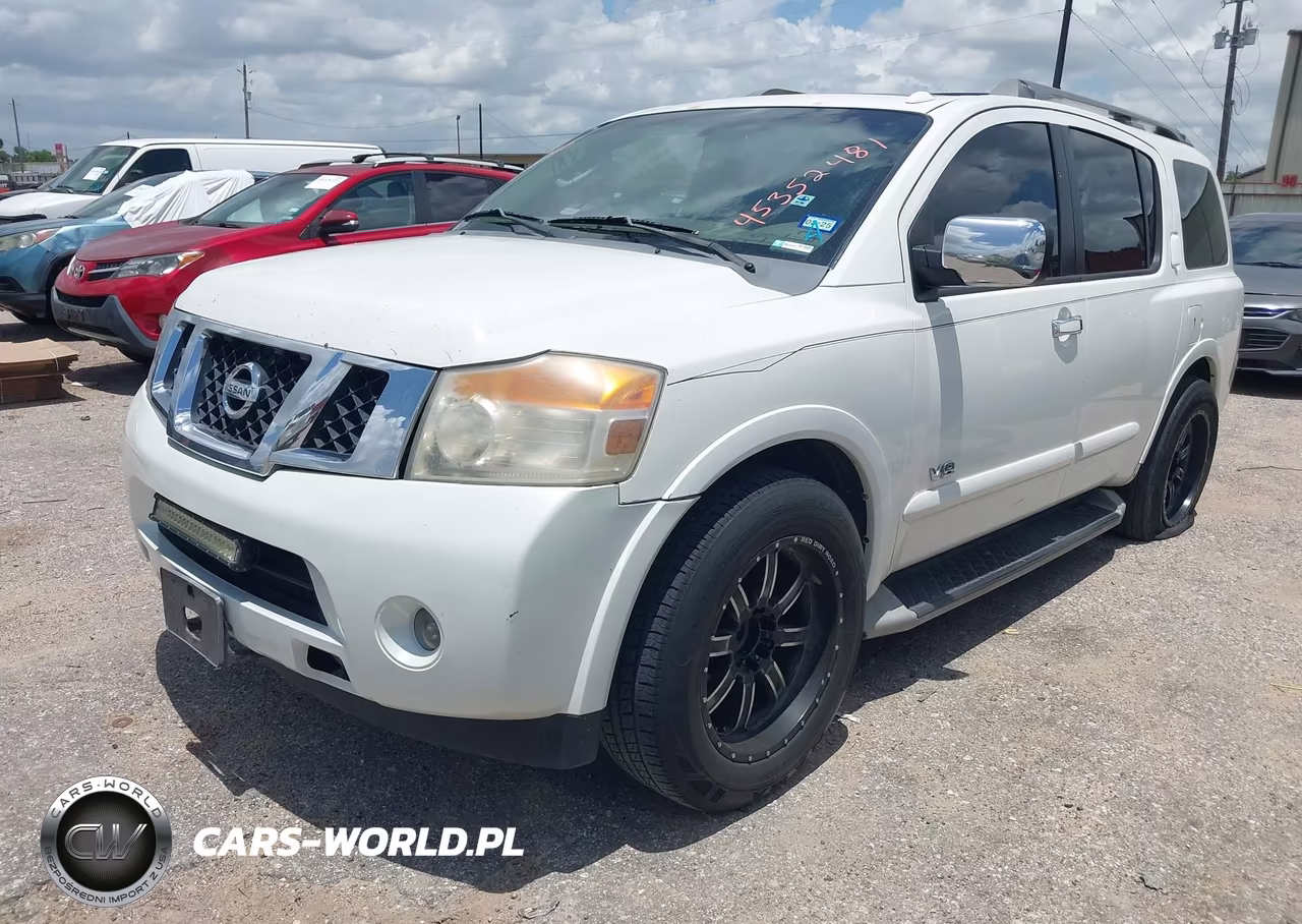 2008 Nissan Armada Le VIN:5N1BA08DX8N627926 - 2