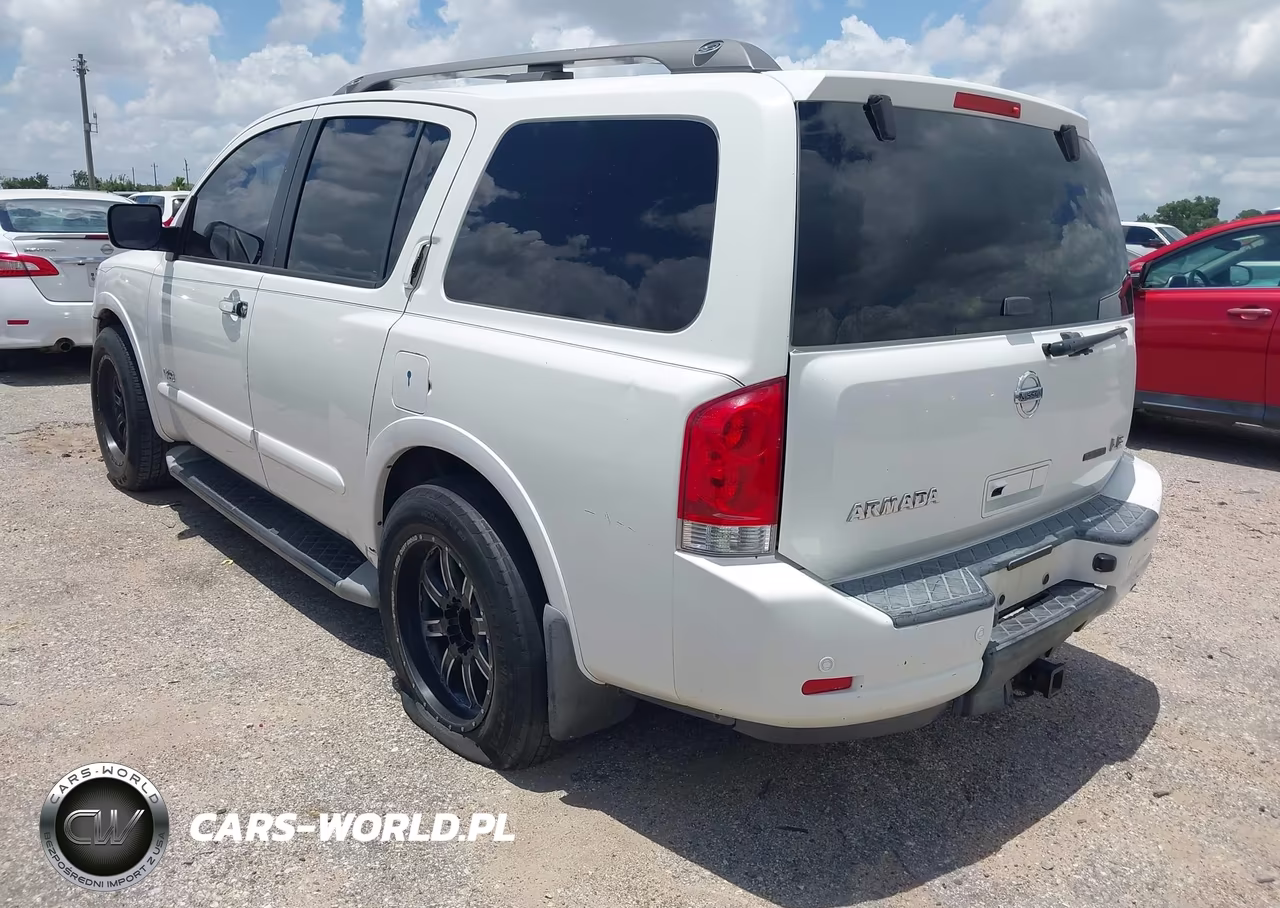 2008 Nissan Armada Le VIN:5N1BA08DX8N627926 - 3