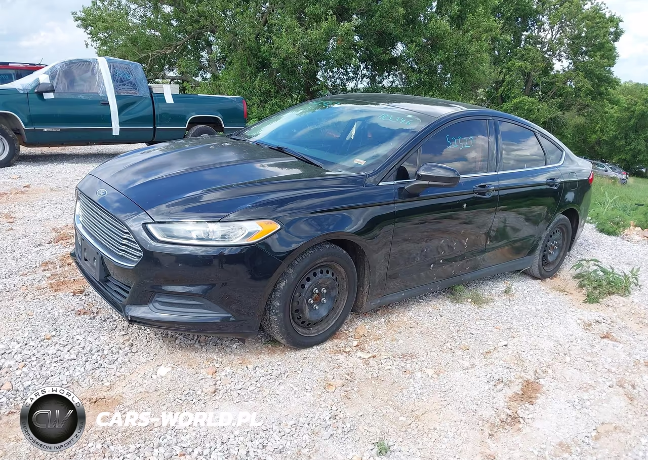 2014 Ford Fusion S VIN:3FA6P0G75ER268127 - 2