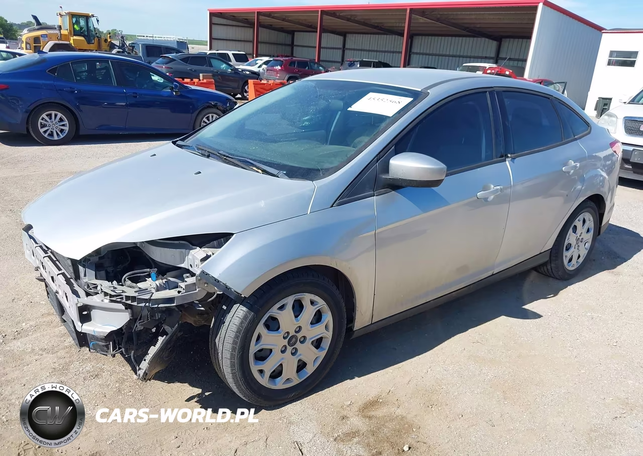 2012 Ford Focus Se VIN:1FAHP3F24CL371065 - 2