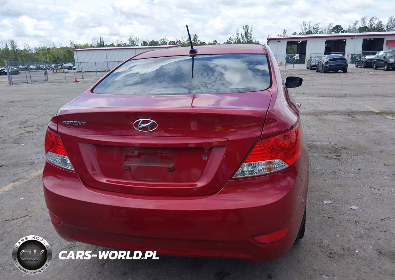 2013 Hyundai Accent Gls VIN:KMHCU4AE0DU314812 - 16