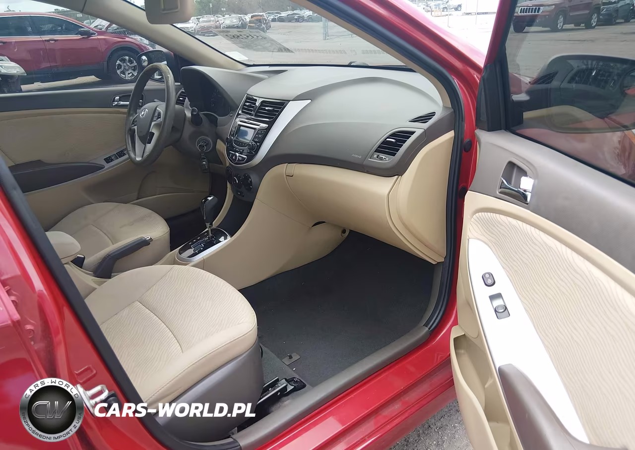 2013 Hyundai Accent Gls VIN:KMHCU4AE0DU314812 - 5