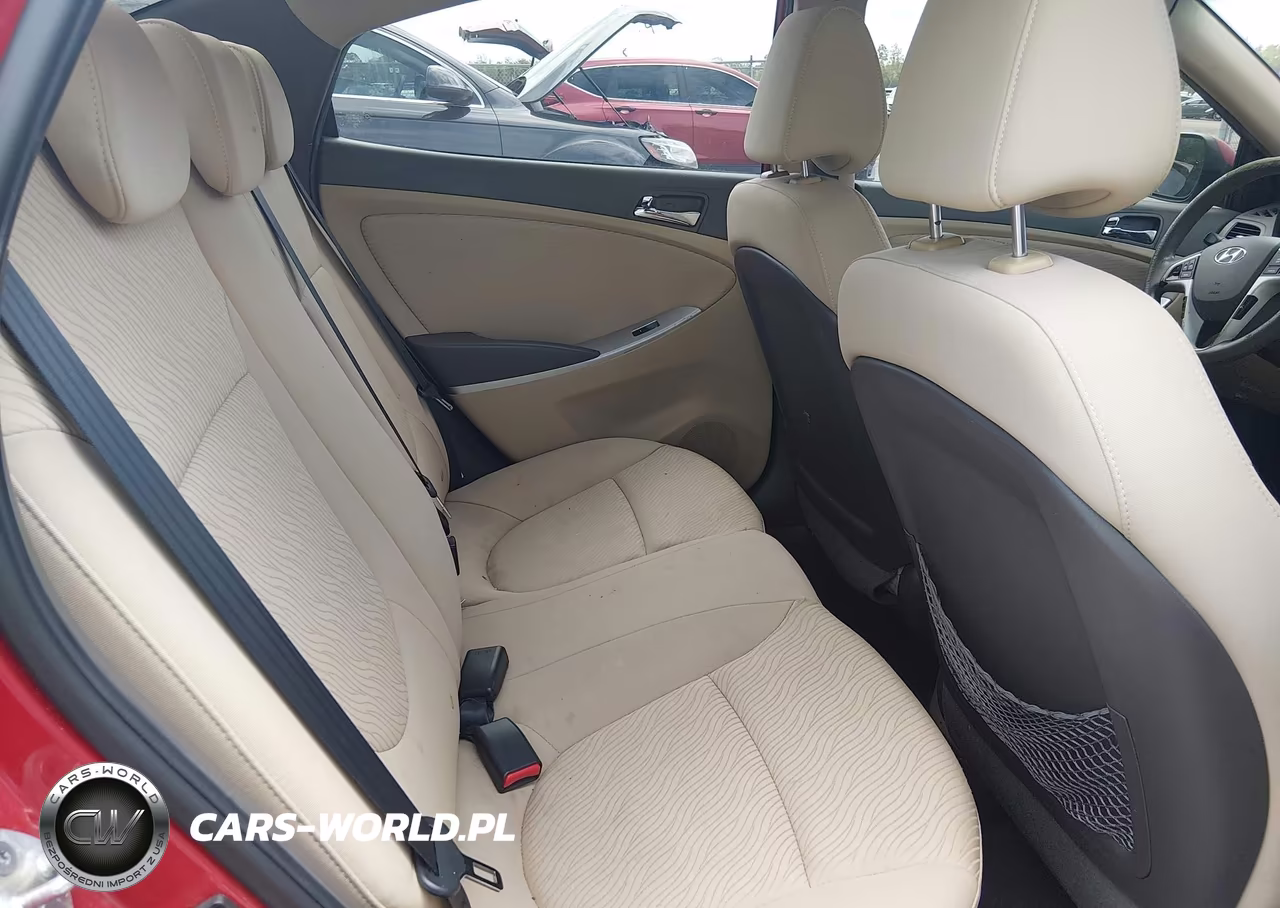 2013 Hyundai Accent Gls VIN:KMHCU4AE0DU314812 - 8
