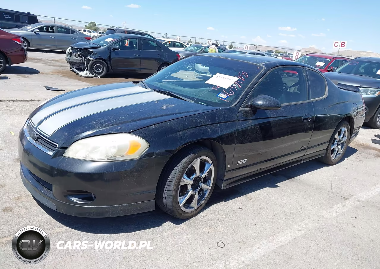 2007 Chevrolet Monte Carlo Ss VIN:2G1WL15C879101015 - 2
