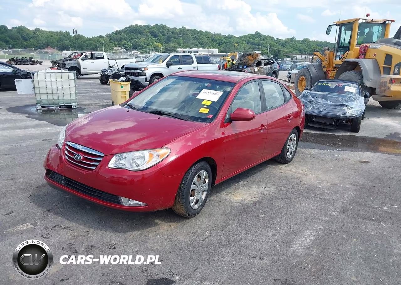 2010 Hyundai Elantra Gls VIN:KMHDU4ADXAU984844 - 2
