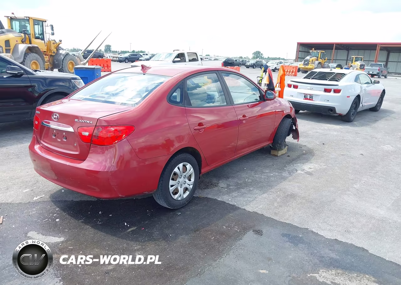 2010 Hyundai Elantra Gls VIN:KMHDU4ADXAU984844 - 4