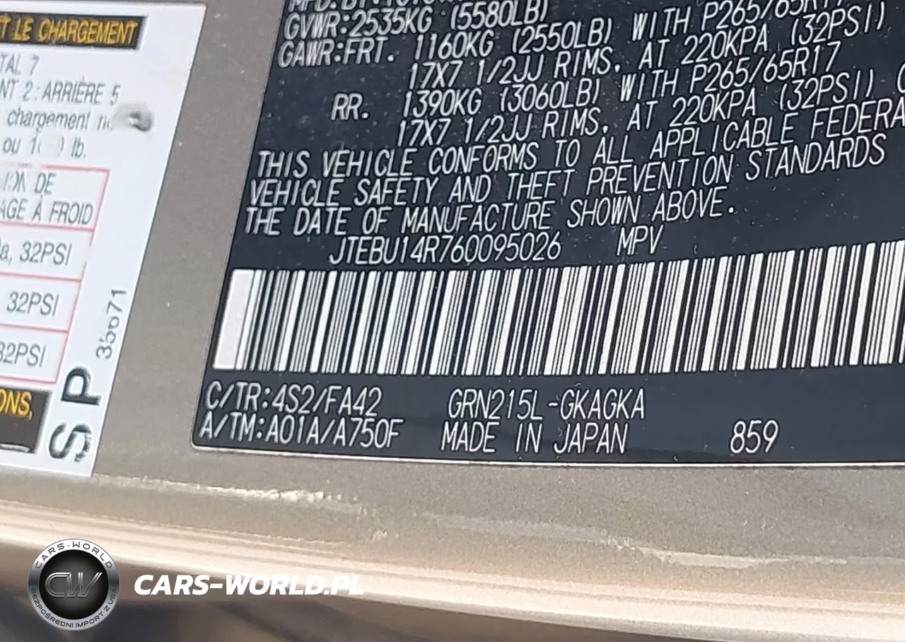 2006 Toyota 4Runner Sr5 VIN:JTEBU14R760095026 - 9