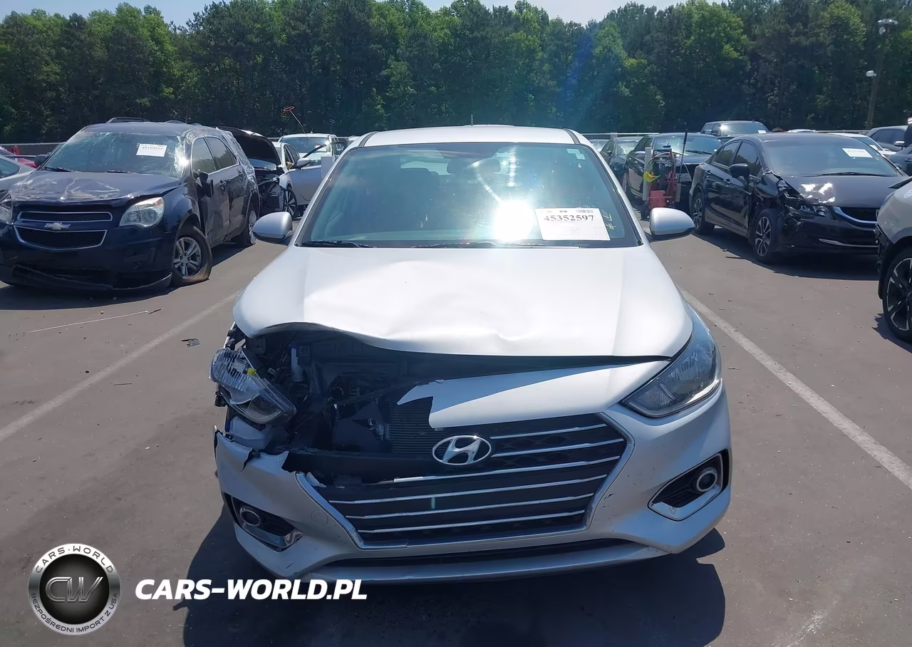 2022 Hyundai Accent Sel VIN:3KPC24A62NE172269 - 12