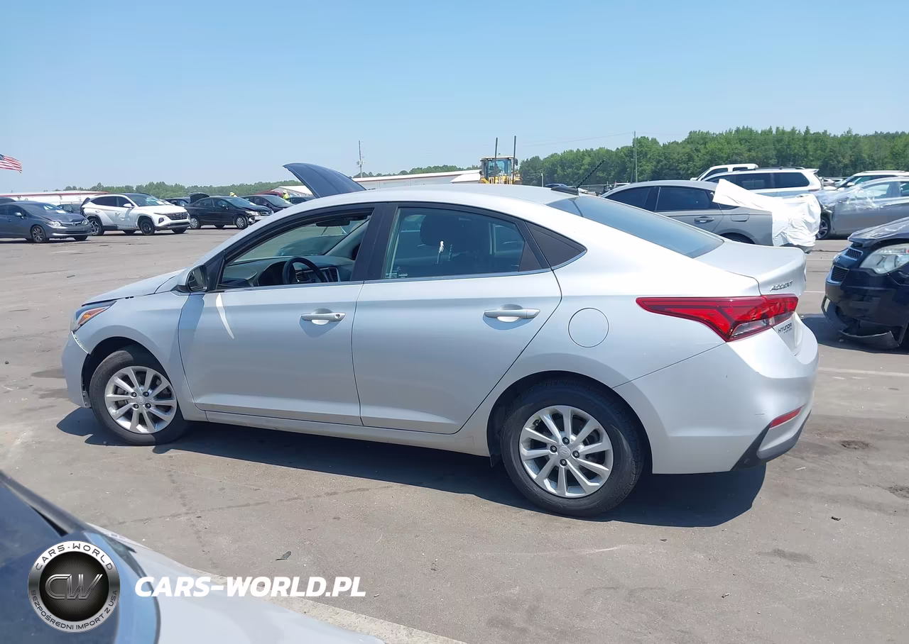 2022 Hyundai Accent Sel VIN:3KPC24A62NE172269 - 14
