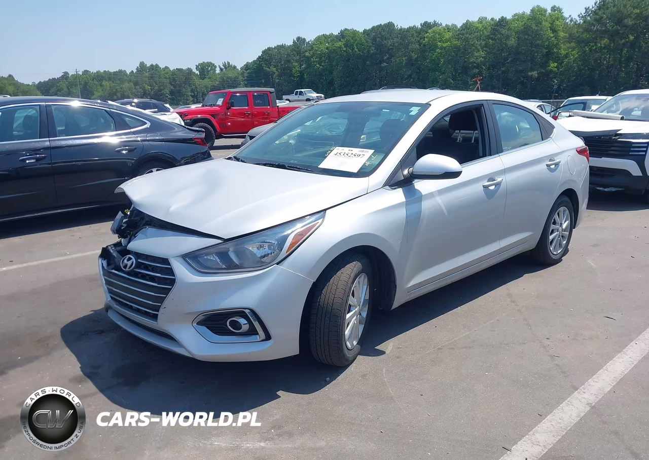 2022 Hyundai Accent Sel VIN:3KPC24A62NE172269 - 2