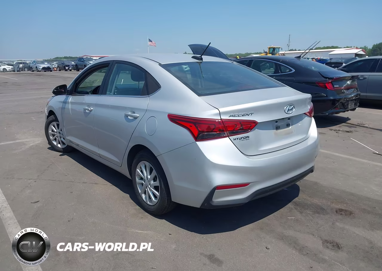 2022 Hyundai Accent Sel VIN:3KPC24A62NE172269 - 3
