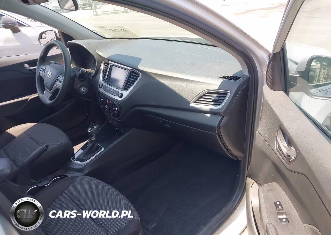 2022 Hyundai Accent Sel VIN:3KPC24A62NE172269 - 5
