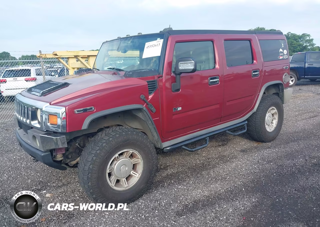 2004 Hummer H2 VIN:5GRGN23U04H103550 - 2