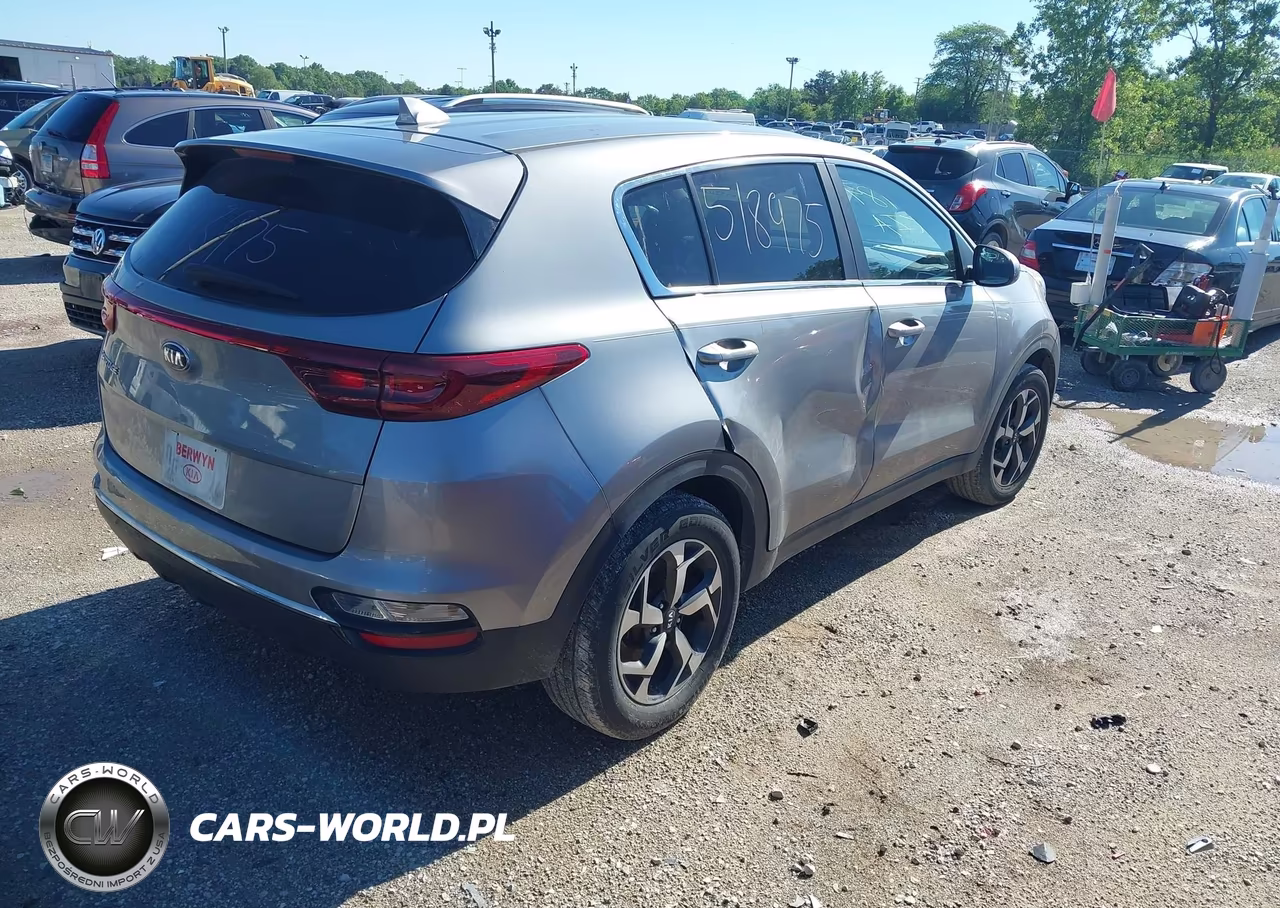 2022 Kia Sportage Lx VIN:KNDPM3AC8N7003420 - 4