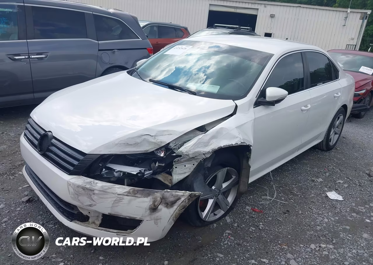 2012 Volkswagen Passat 2.5L Se VIN:1VWBH7A37CC083929 - 2