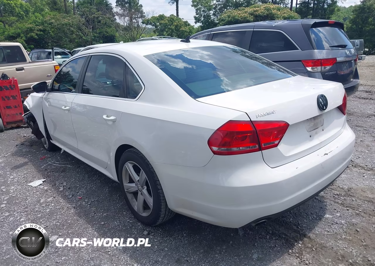 2012 Volkswagen Passat 2.5L Se VIN:1VWBH7A37CC083929 - 3