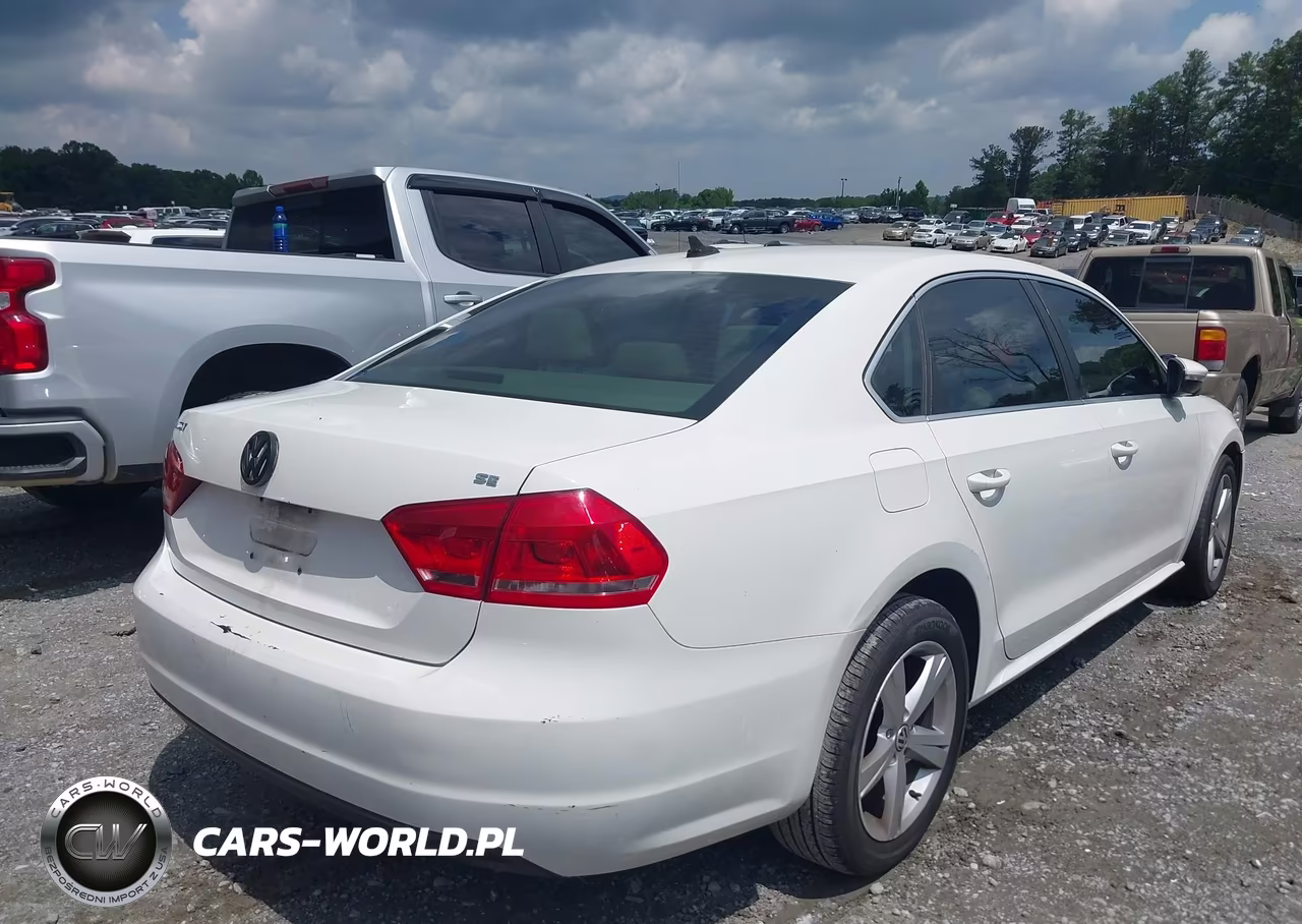2012 Volkswagen Passat 2.5L Se VIN:1VWBH7A37CC083929 - 4