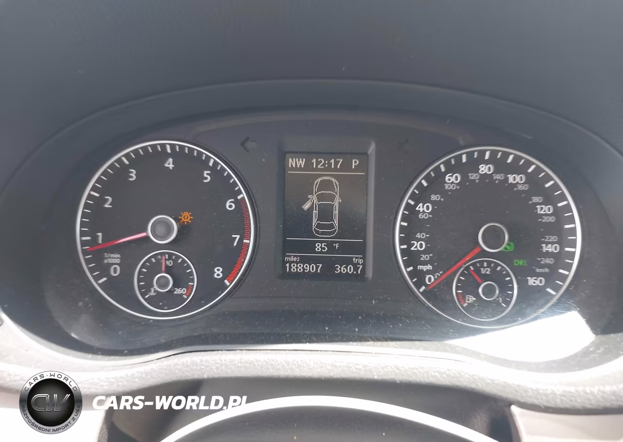 2012 Volkswagen Passat 2.5L Se VIN:1VWBH7A37CC083929 - 7