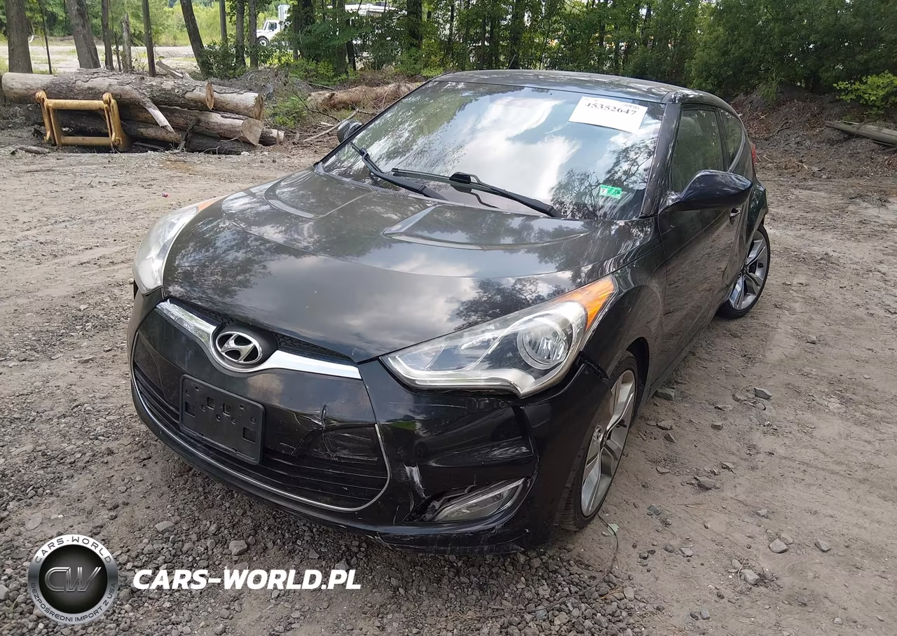2013 Hyundai Veloster Base W-Gray VIN:KMHTC6AD6DU092637 - 6