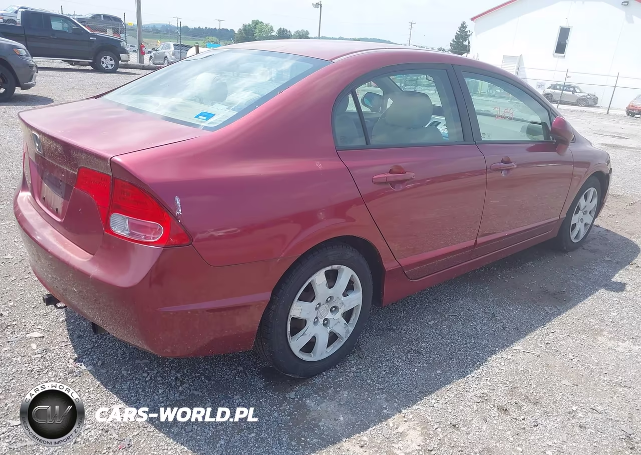 2006 Honda Civic Lx VIN:1HGFA16596L023270 - 4