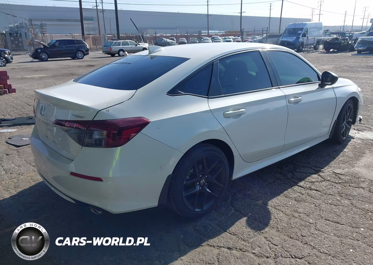 2025 Honda Civic Sport VIN:2HGFE2F5XSH522614 - 4