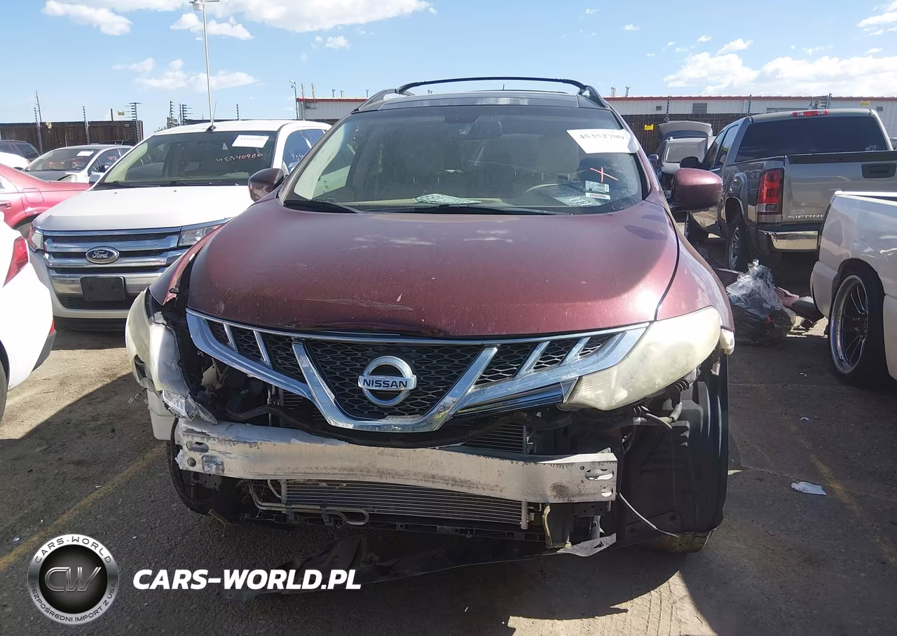 2012 Nissan Murano Sl VIN:JN8AZ1MW6CW215550 - 13