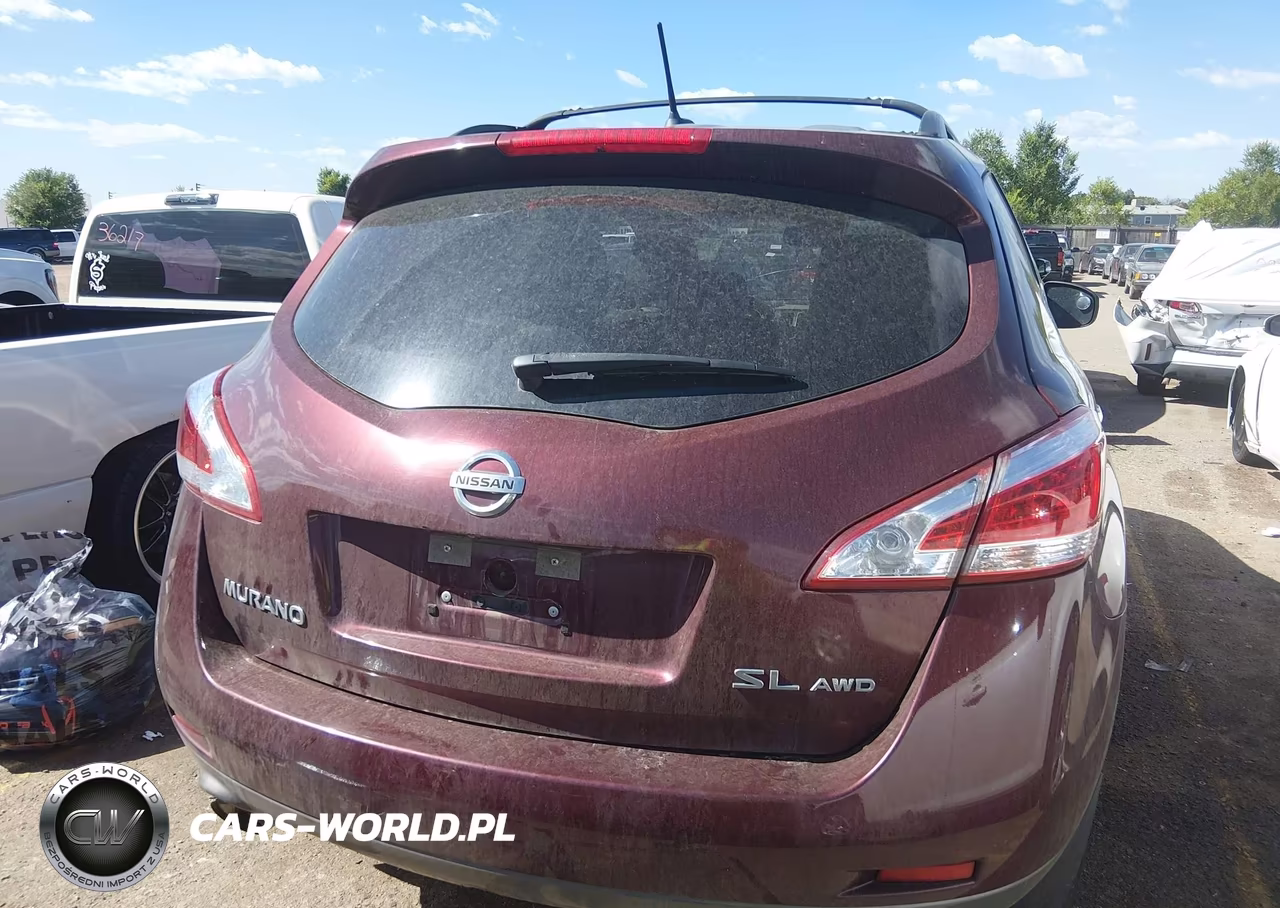 2012 Nissan Murano Sl VIN:JN8AZ1MW6CW215550 - 17