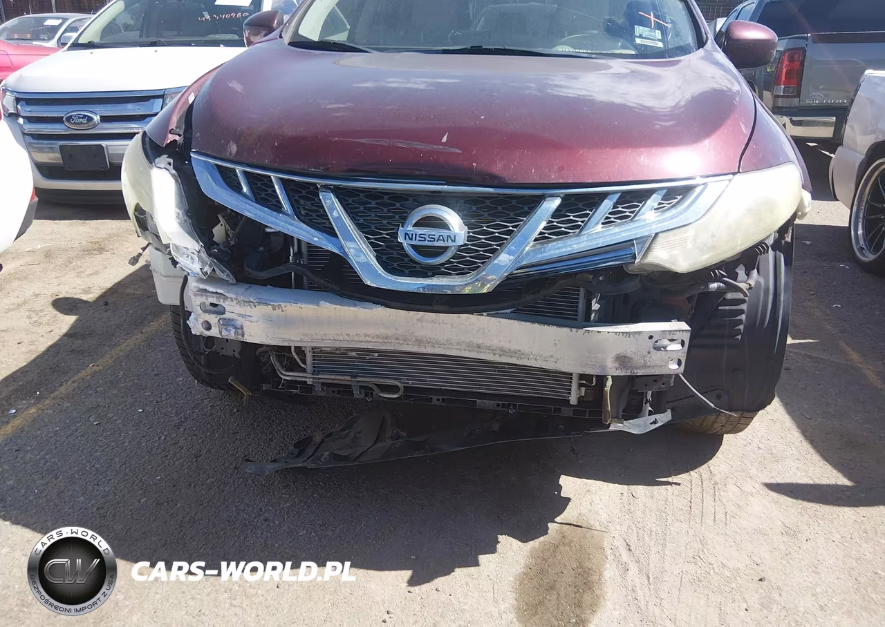2012 Nissan Murano Sl VIN:JN8AZ1MW6CW215550 - 6