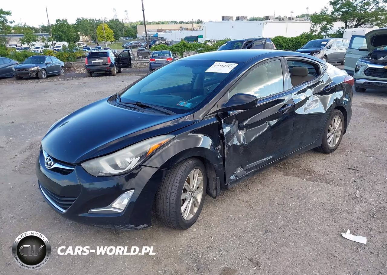 2015 Hyundai Elantra Se VIN:KMHDH4AE2FU323300 - 2