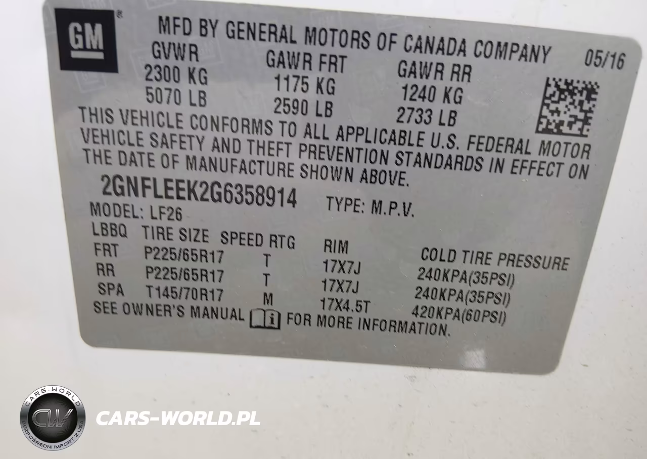 2016 Chevrolet Equinox Ls VIN:2GNFLEEK2G6358914 - 9
