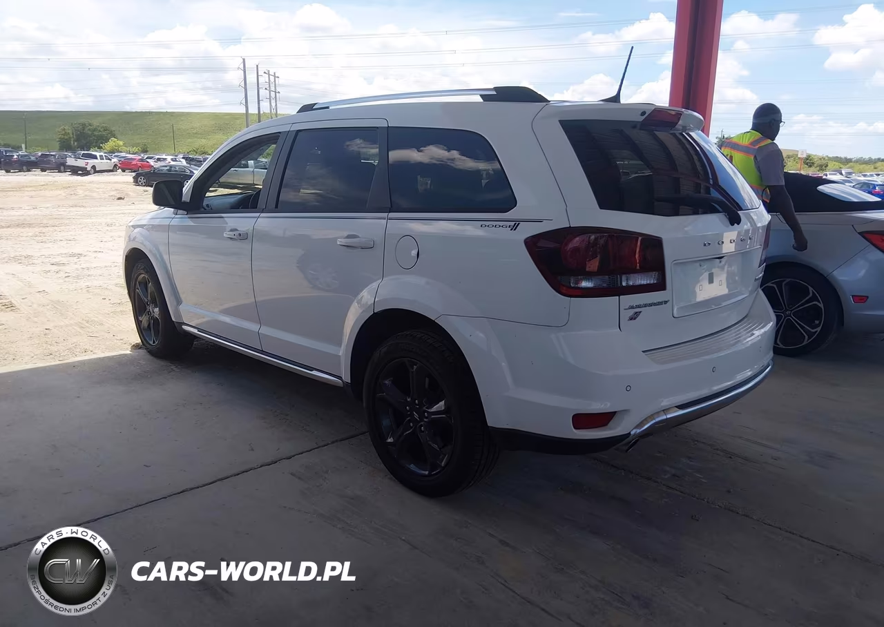 2018 Dodge Journey Crossroad Awd VIN:3C4PDDGG7JT504353 - 3