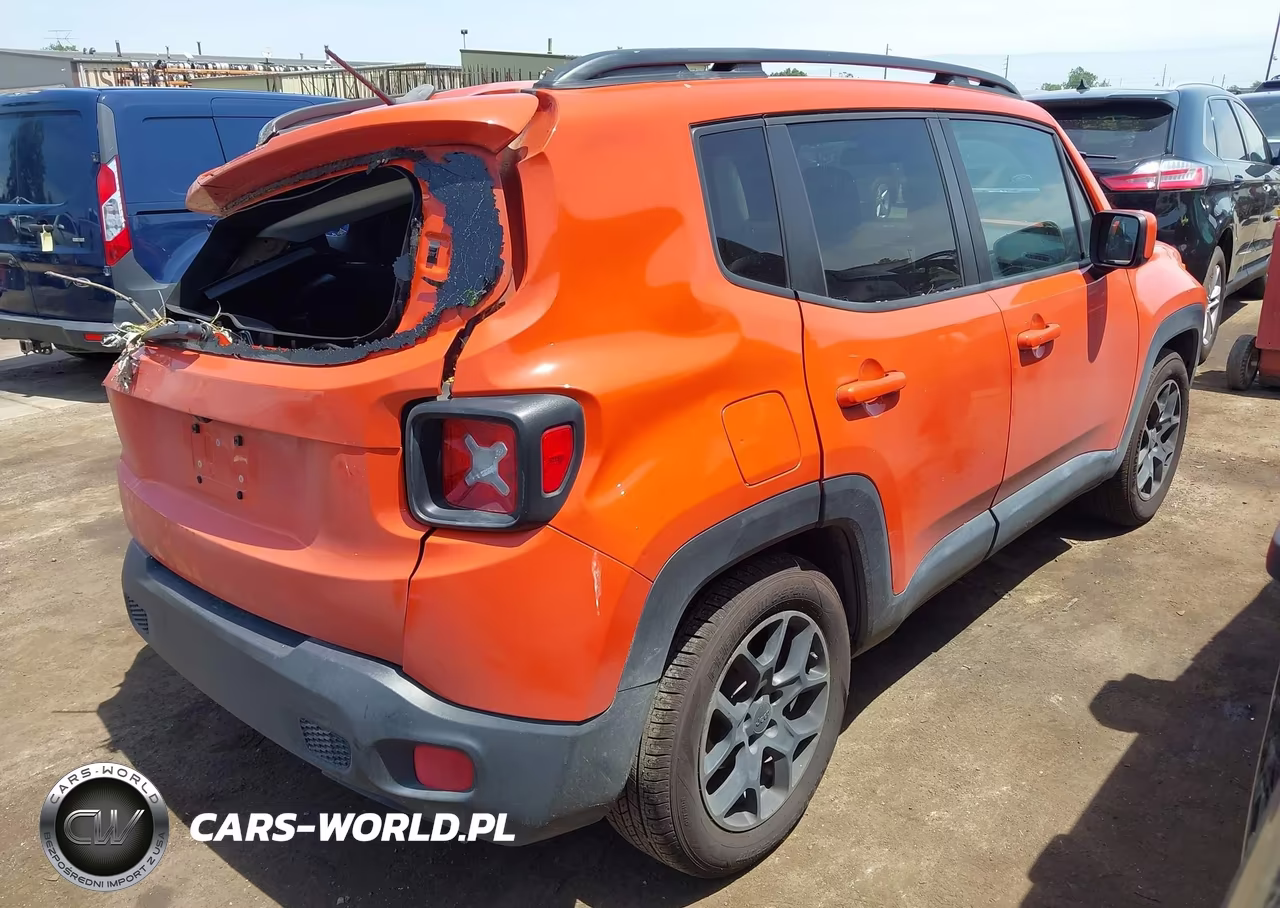 2017 Jeep Renegade Latitude Fwd VIN:ZACCJABB8HPE49074 - 4