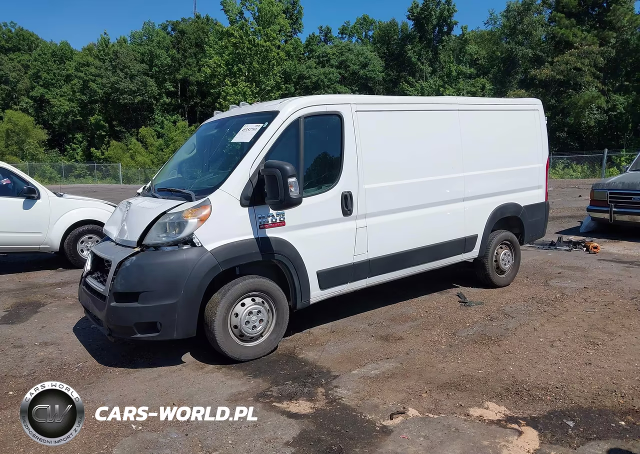 2021 RAM PROMASTER 1500 LOW ROOF 136 WB VIN:3C6LRVAG0ME565123 - 2