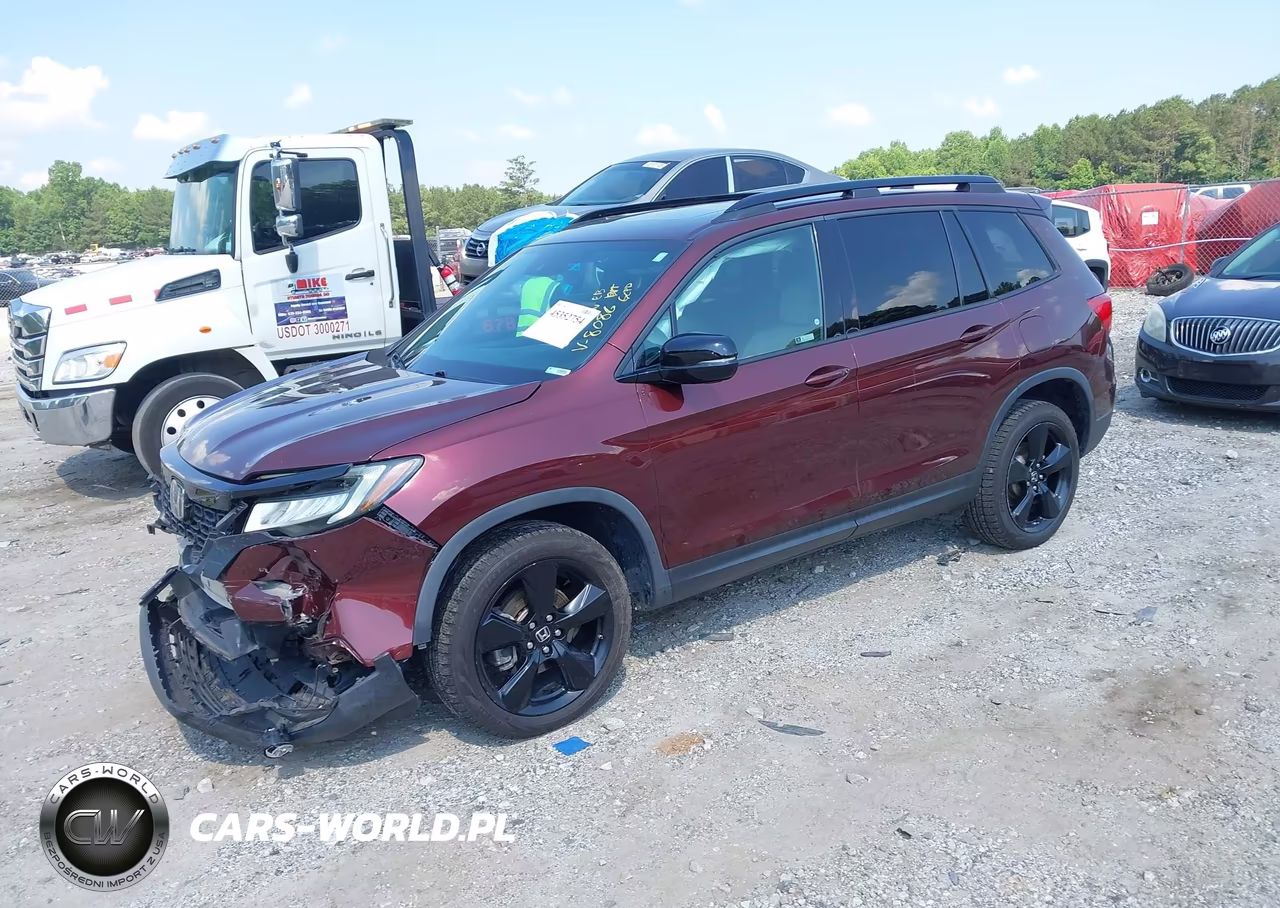 2019 Honda Passport Elite VIN:5FNYF8H07KB008086 - 2
