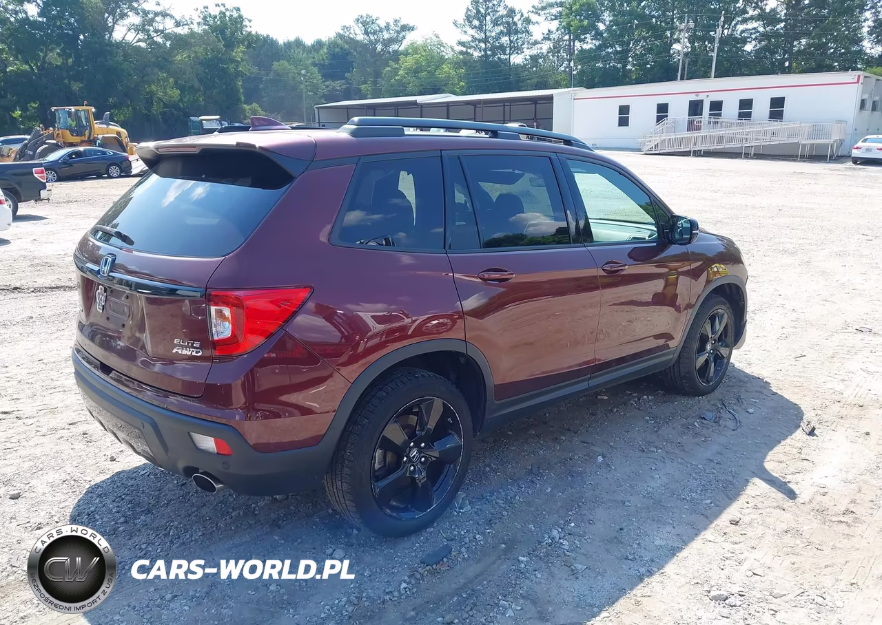 2019 Honda Passport Elite VIN:5FNYF8H07KB008086 - 4