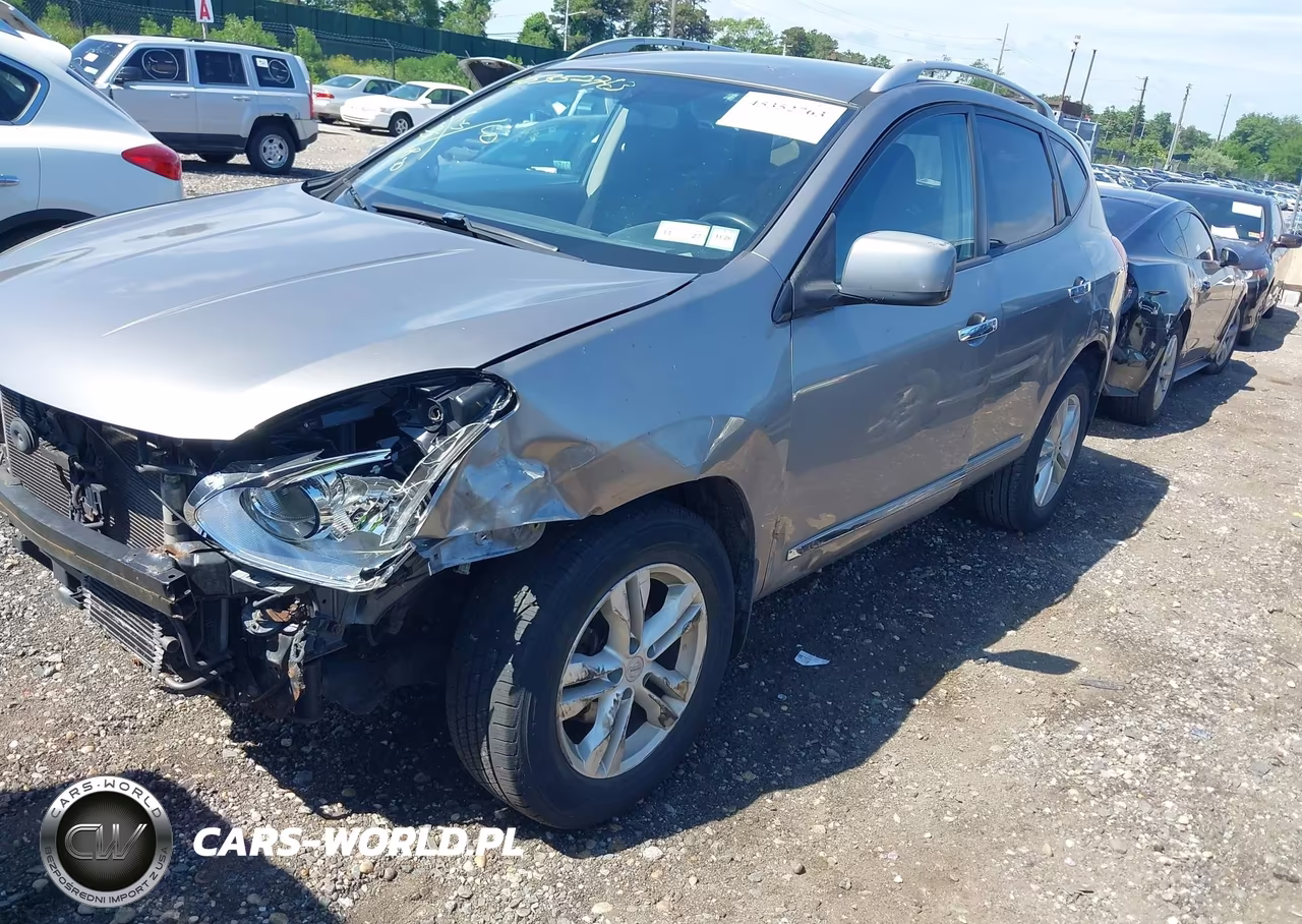 2012 Nissan Rogue Sv VIN:JN8AS5MV7CW352595 - 2