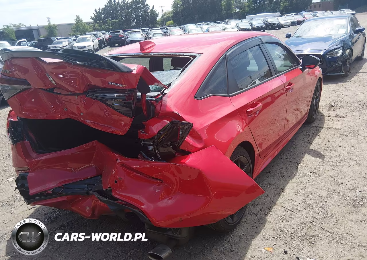 2025 Honda Civic Sport VIN:2HGFE2F58SH575991 - 4
