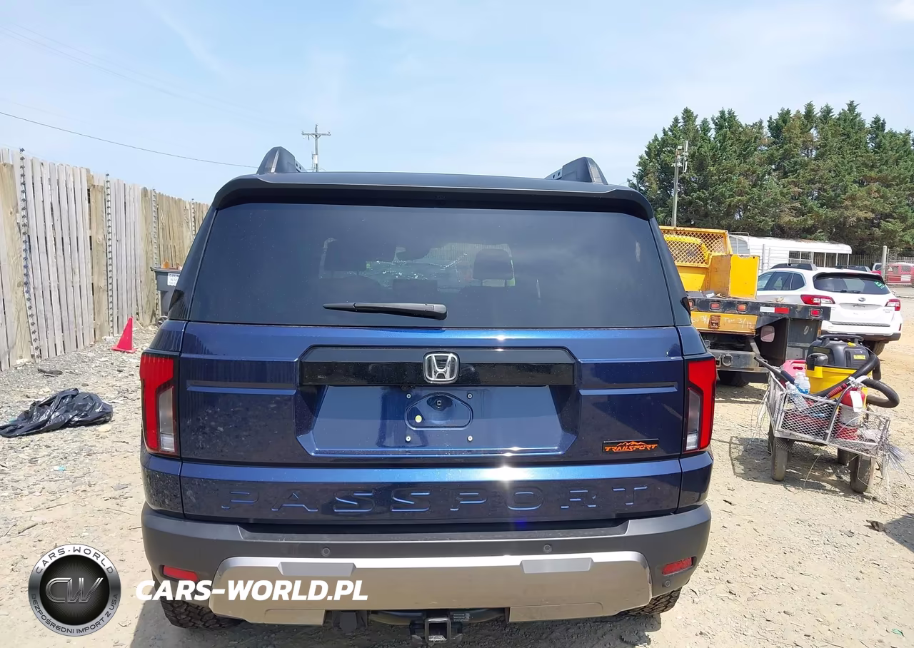 2026 Honda Passport Awd Trailsport Elite-Awd Trailsport Elite Blackout VIN:5FNYF9H81TB040707 - 15