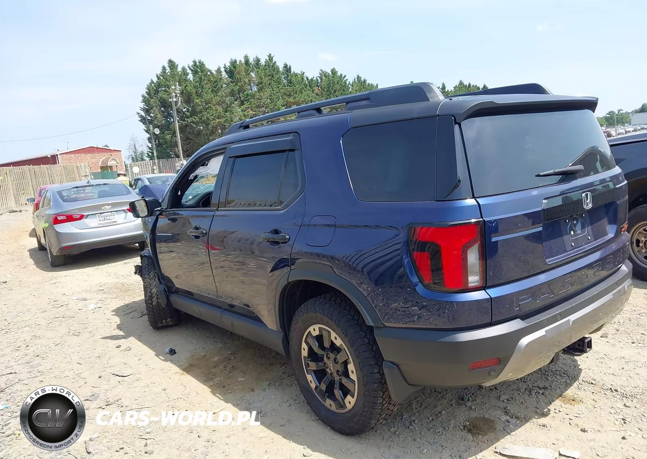 2026 Honda Passport Awd Trailsport Elite-Awd Trailsport Elite Blackout VIN:5FNYF9H81TB040707 - 3