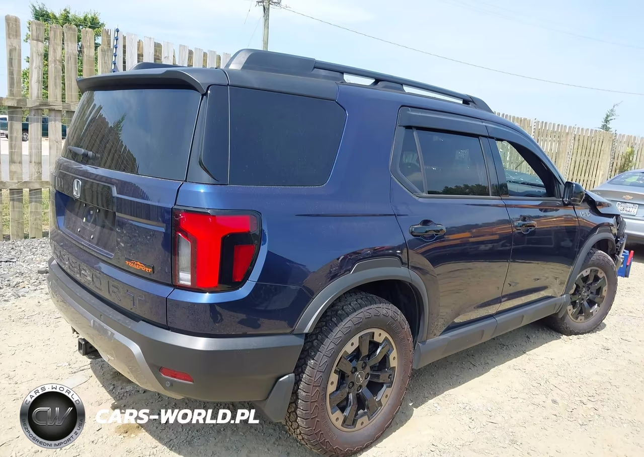 2026 Honda Passport Awd Trailsport Elite-Awd Trailsport Elite Blackout VIN:5FNYF9H81TB040707 - 4