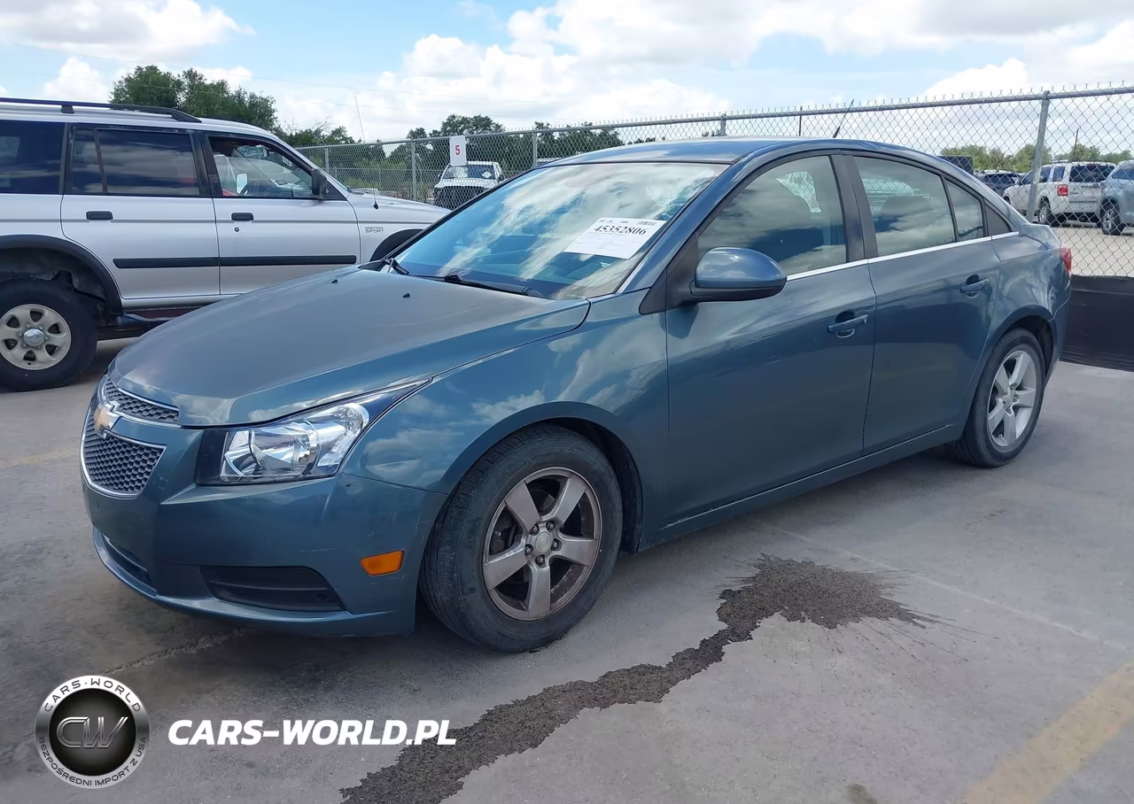 2012 Chevrolet Cruze 1Lt VIN:1G1PF5SC8C7348943 - 2