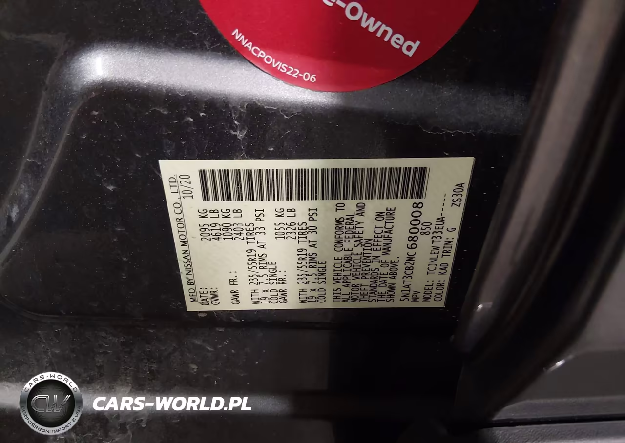 2021 Nissan Rogue Sl Intelligent Awd VIN:5N1AT3CB2MC680008 - 9
